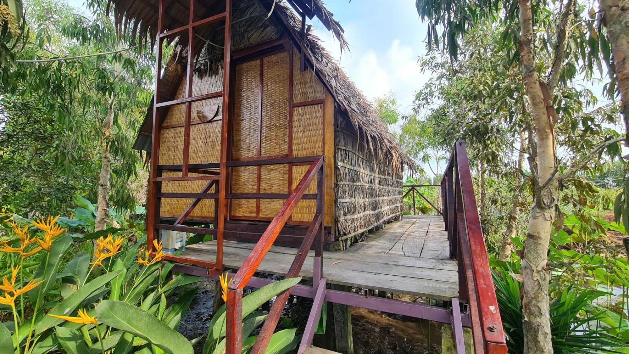 Viet Mekong Farmstay Tràm Chim Eksteriør billede